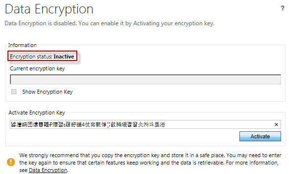Encryption Error 3